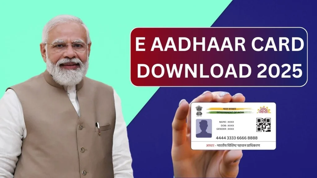 E Aadhaar Card Download - Apply Online, Edit & Application Form