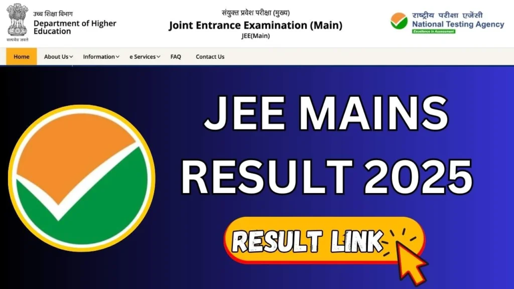 JEE Mains Result 2025