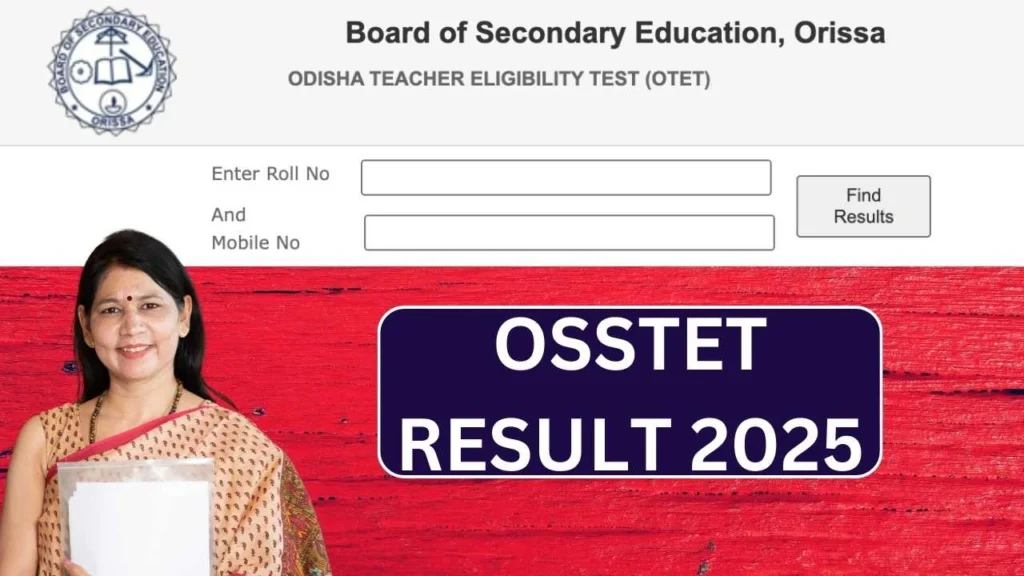 OSSTET Result 2025, BSE Odisha TET Expected Cut-Off Marks