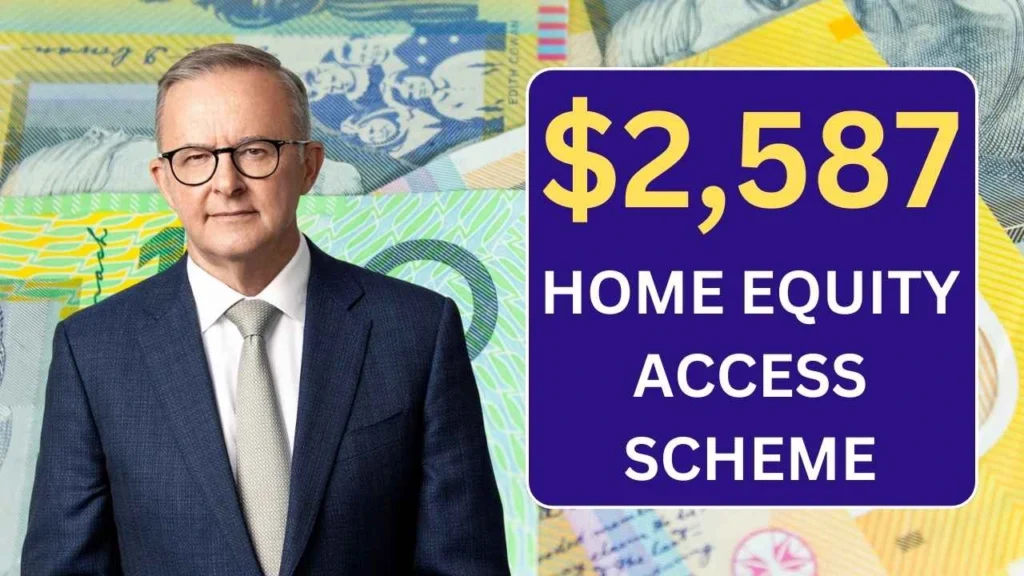 $2,587 Australia Home Equity Access 2025