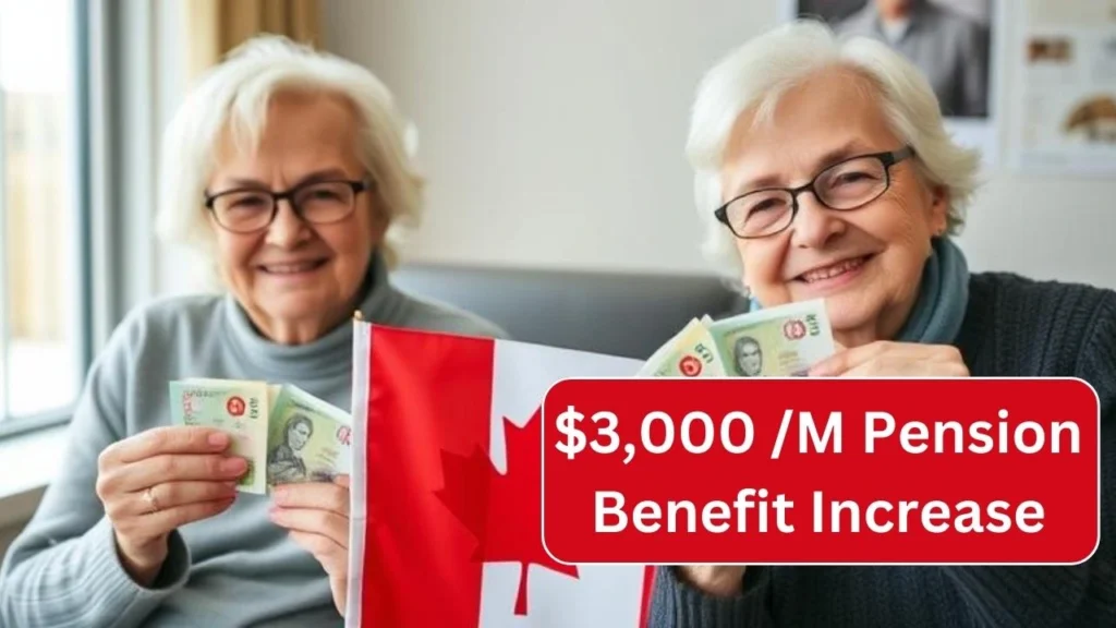 $3,000 /M Pension Benefit Increase From February 2025