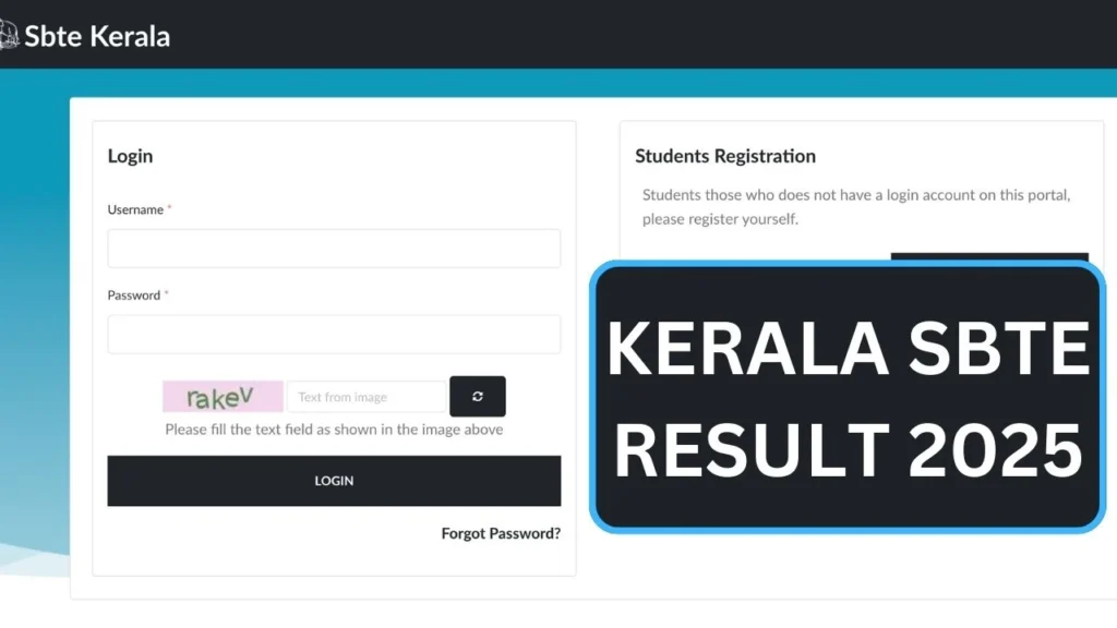 Kerala SBTE Result 2025 - Cut-Off Marks, Merit List Link